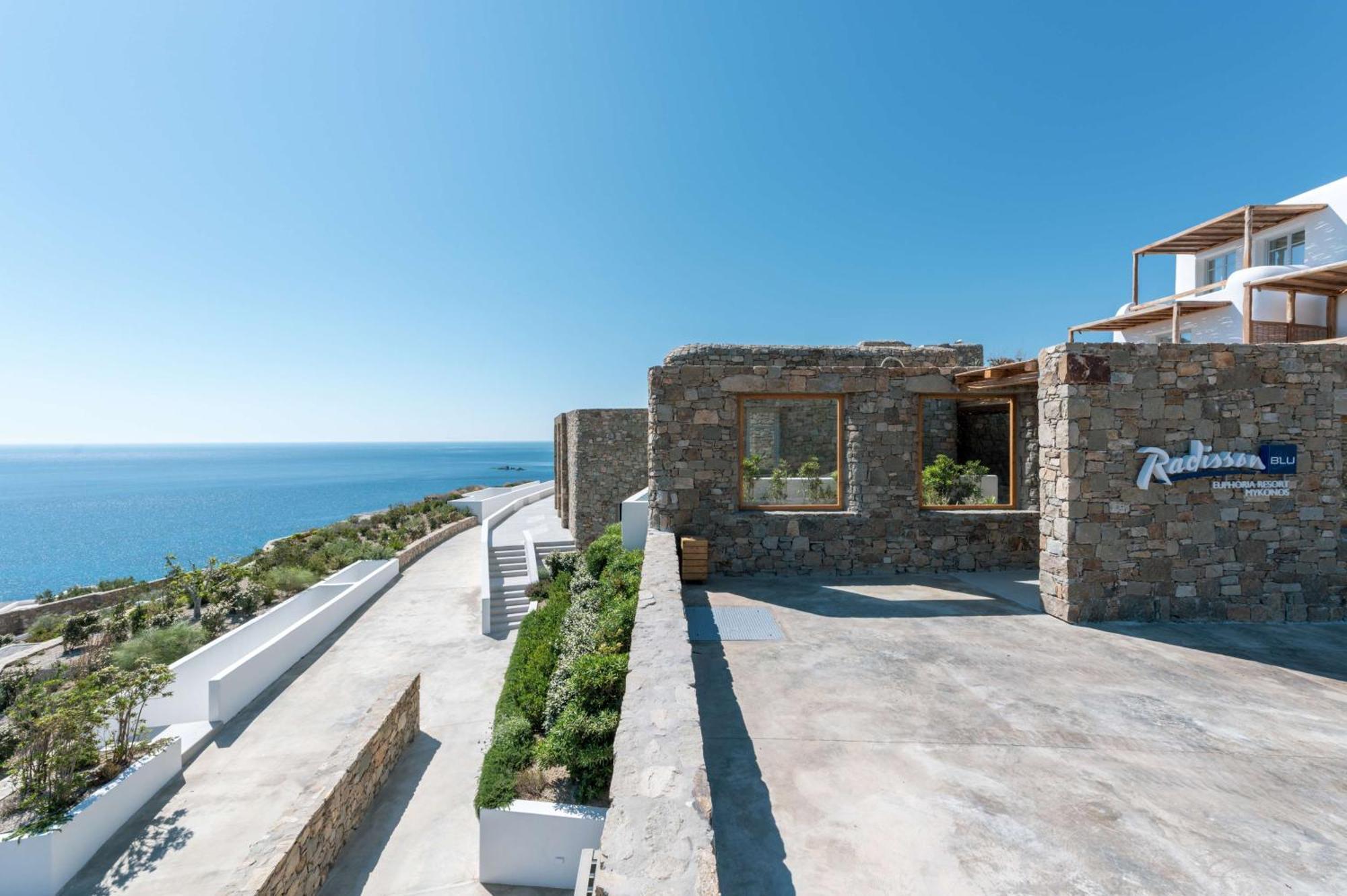 Radisson Blu Euphoria Resort, Mykonos Playa Playa Kalo Livadi Exterior foto